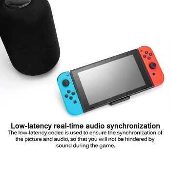 

2020 NEW Bluetooth Receiver Super Ultra-Thin Low Latency Bluetooth Wireless Adapter Receiver Audio Adapter For Nintendo Switch