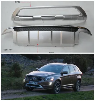 

Stainless steel Car Front Rear Bumper Protector Guard Plate Fits For VOLVO XC60 2014 2015 2016 2017