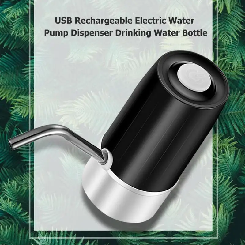 Домашний насос для бутыля с водой зарядка через usb автоматический насос для питьевой воды портативный Электрический диспенсер для воды питьевой дозатор для бутылки