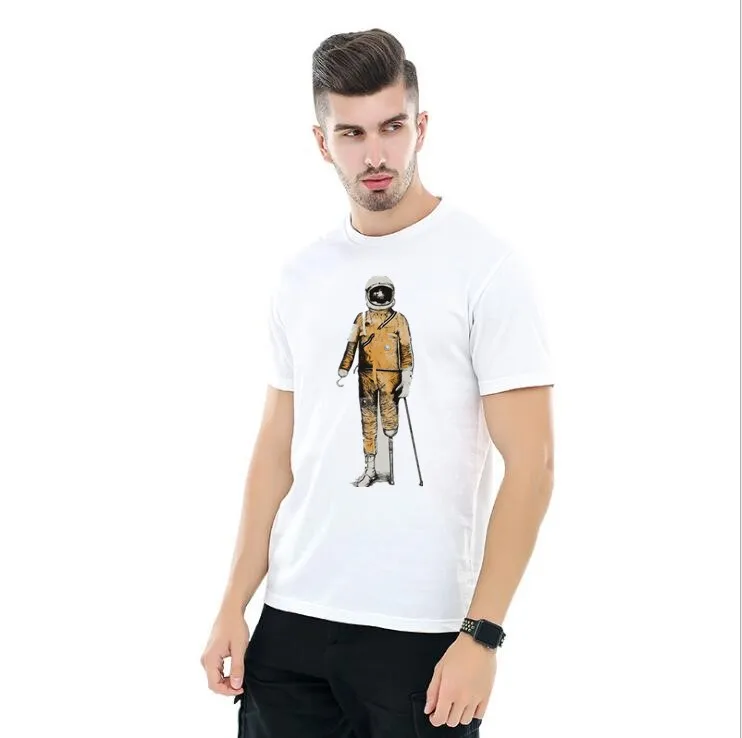 100% Cotone Divertente TShirt Mare Uomo T Camicette Moda Casual Magliette e camicette Animale Stampato T-Shirt women men T Shirt