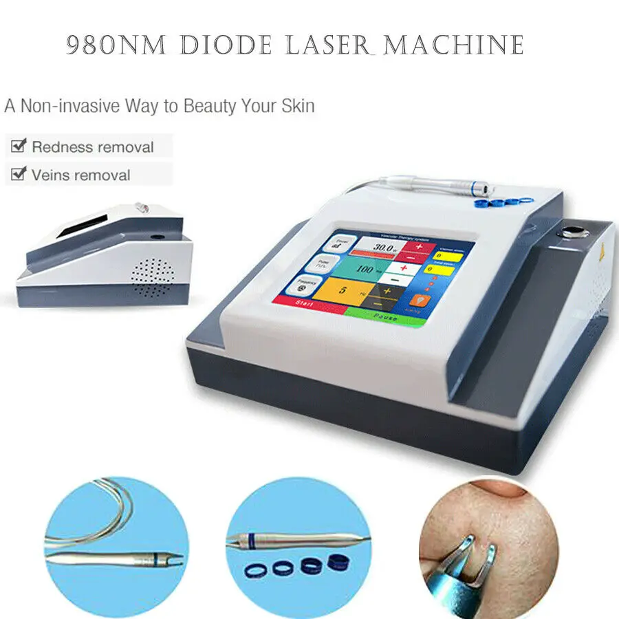 Portable 980nm Diode Spider Vein Treatment Machine 980nm Diode Laser