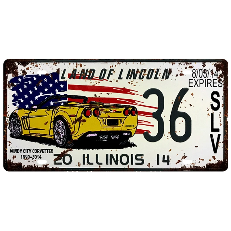 8x12 inches A-CAR05507 Automobile Car Vehicle Metal Poster Plate Tin Sign by Jake Box