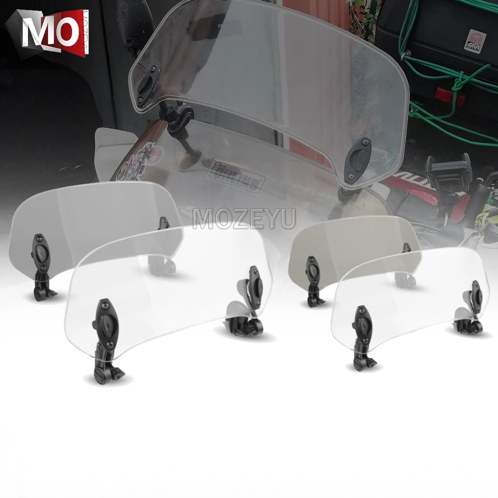 

Motorcycle Windshield Extension Spoiler Windscreen Air Deflector For DUCATI 1000SS 900SS 900 Sport MTS1100/S 749 998 996 B/S/R