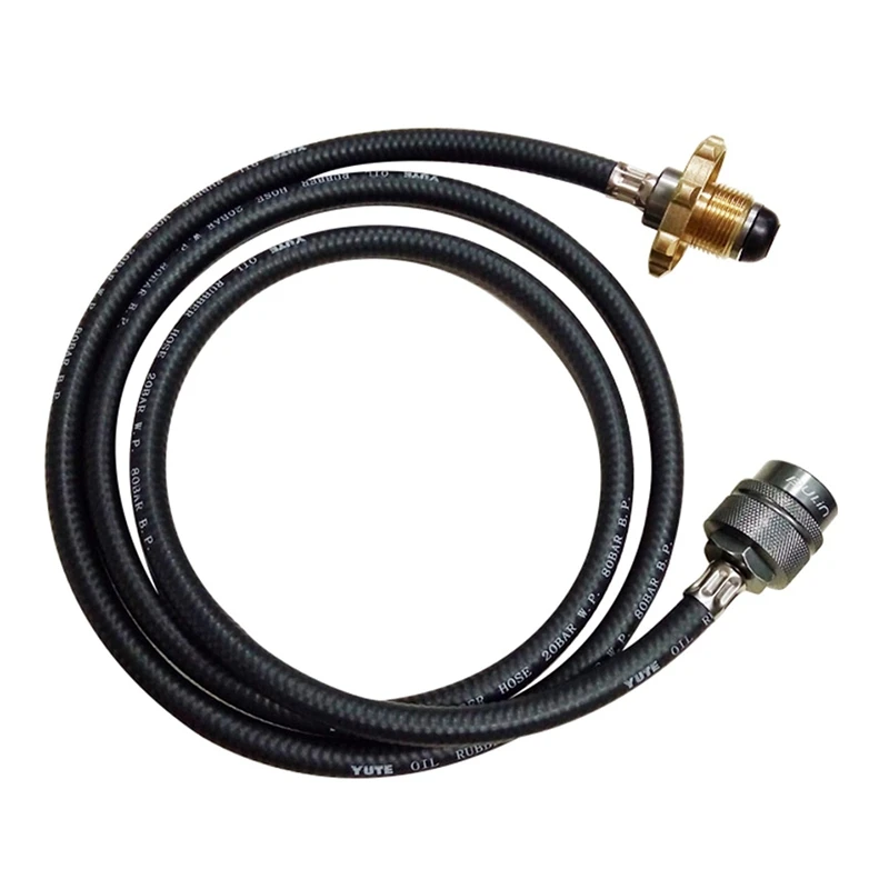 

Outdoor Camping Gas Stove Propane Refill Adapter 1.5M LPG Hose Outdoor Stove Connector Camping Equipment