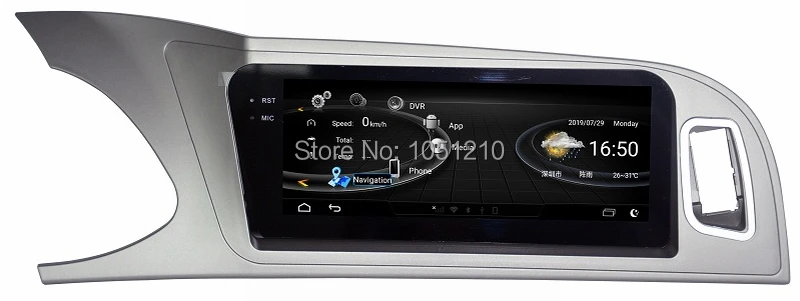 Ouchuangbo стиль 8,8 дюймов A5 A4 S5 2009- Автомобильный gps аудио радио ОС android 9,0 4 Гб+ 64 Гб octa 8 ядро