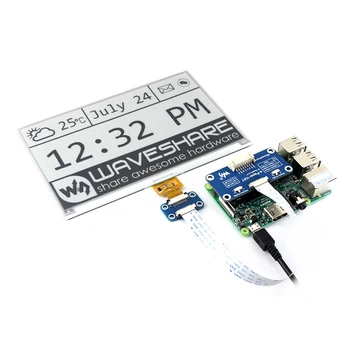 

7.5inch E-Paper HAT Accessories Low Power Durable With Embedded Controller E-ink Display Module SPI Interface For Raspberry Pi