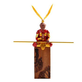 

Ceramic Sun Wukong Character Statue, modern art sculpture, Home Living Room Loft Crafts ， gift battle god monkey statue