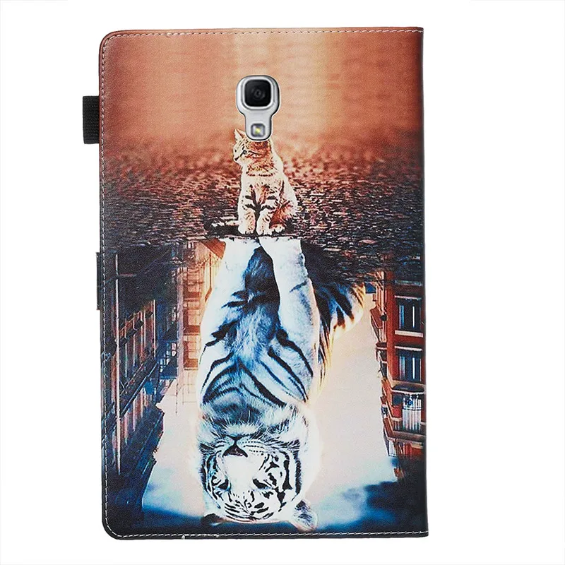 Coque для samsung Tab A2 10,5 T590 Мультфильм кожаный смарт-чехол с подставкой для samsung Galaxy Tab A 10,5 T590 T595 T597 чехол