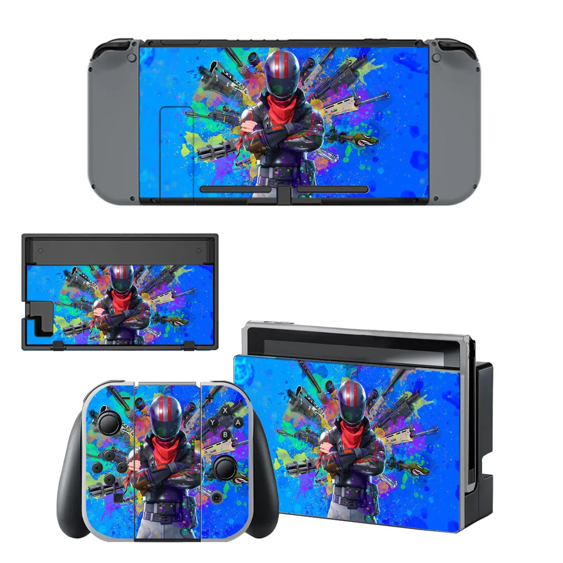 Nintendo переключатель кожи nintendo switch наклейки настенные покрытия для nintendo консолью коммутатора Joy-con док-станция для защитные наклейки