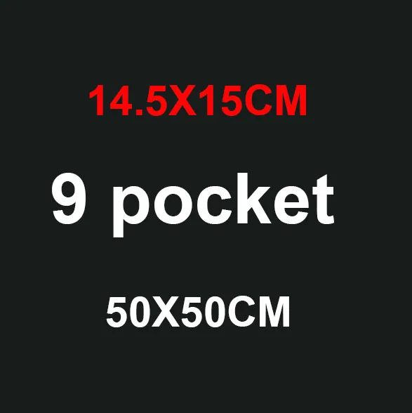 Black-9 pocket Saco de Crescimento Da Planta Экологизация Вертикальные Горизонтальные Pendurado Planta Mudas Crescer Saco Plantador Do Jardim de Parede - Цвет: Black-9 pocket