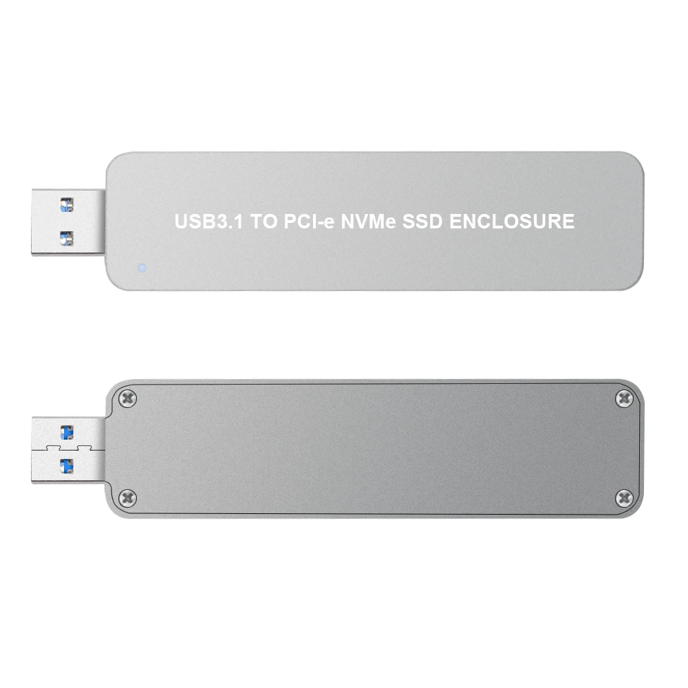 M.2 SSD чехол NVME корпус для NVME PCIE NGFF M ключ SSD диск SSD жесткий диск чехол s M.2 к USB с кабелем