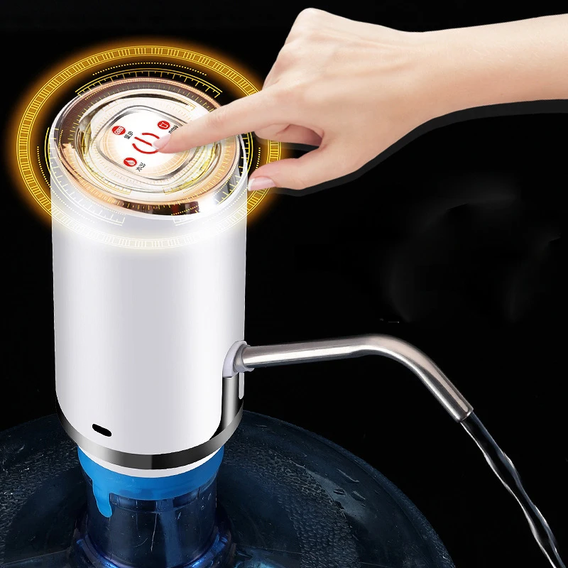 

2019 Dailywater USB Charged Water Dispenser Protable Electric Drinking Water Pump Silent Design-Fits for 2 to 5 Gallon Bottles