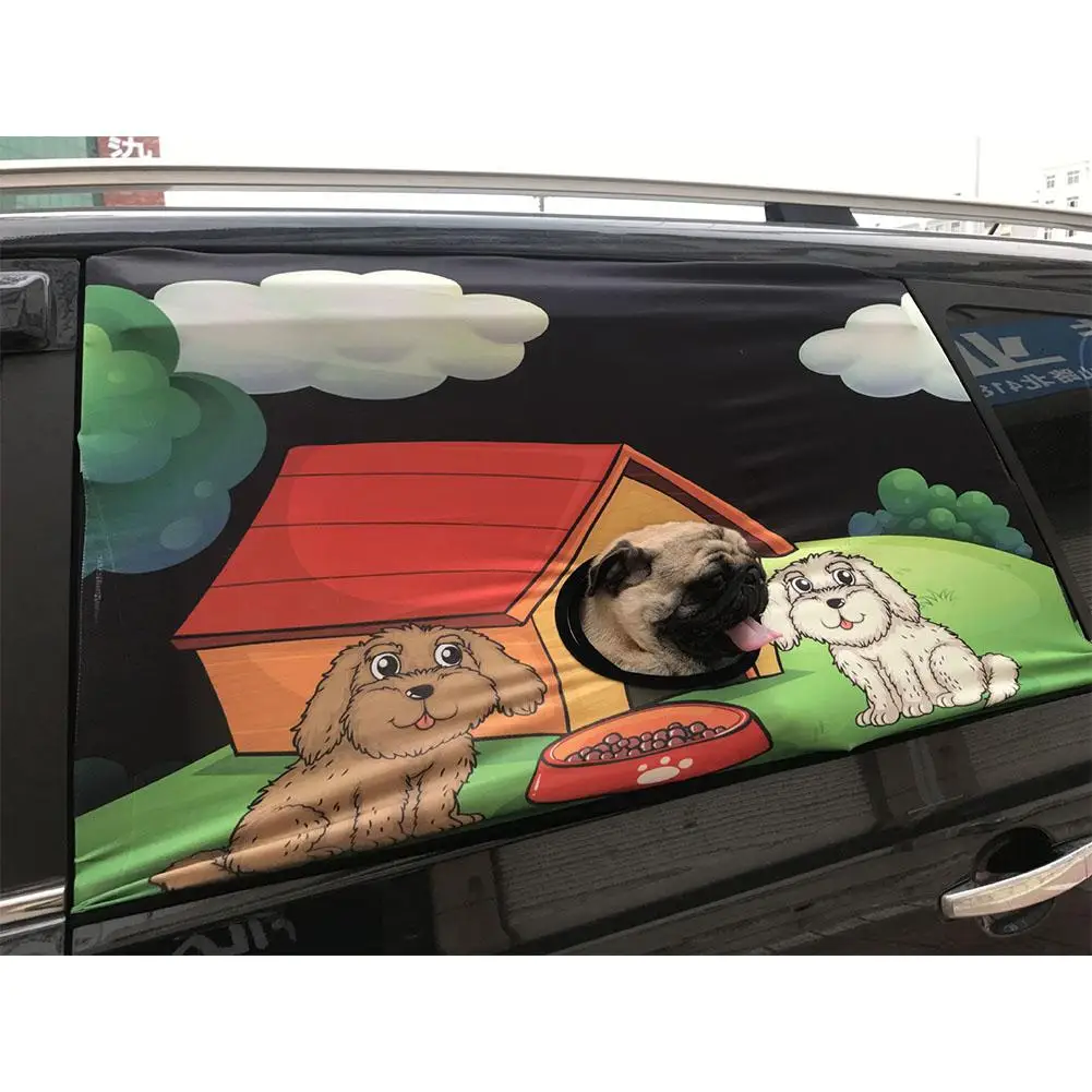 Pet Dog солнцезащитный тент тонировка для окон автомобиля солнцезащитный козырек складной автомобильный козырек Крышка для автомобиля товары для домашних животных