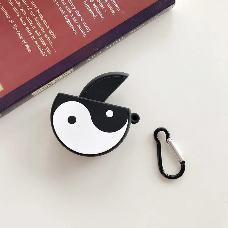 Для AirPods чехол Taiji bagua силиконовый защитный Bluetooth беспроводные наушники