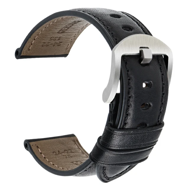 Most Elegance Pig Skin Leather 24 mm Replacement Watch Band AD486ABUS_K0036335 main image 0