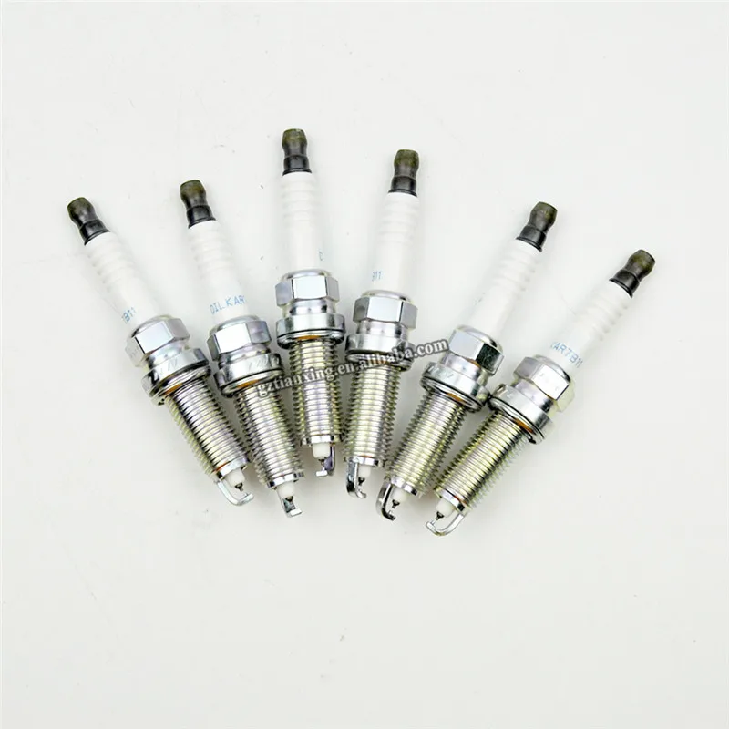 6 шт. Иридиум 22401-1LA1C DILKAR7B-11 свечи зажигания для Nissan Maxima Titan Infiniti Q70 DILKAR7B11 1406 224011LA1C