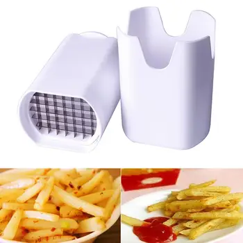 

Plastic Vegetable French Fries Cutters Kitchen Tools Kitchenware Multifunctional Cutters Potato J3B5