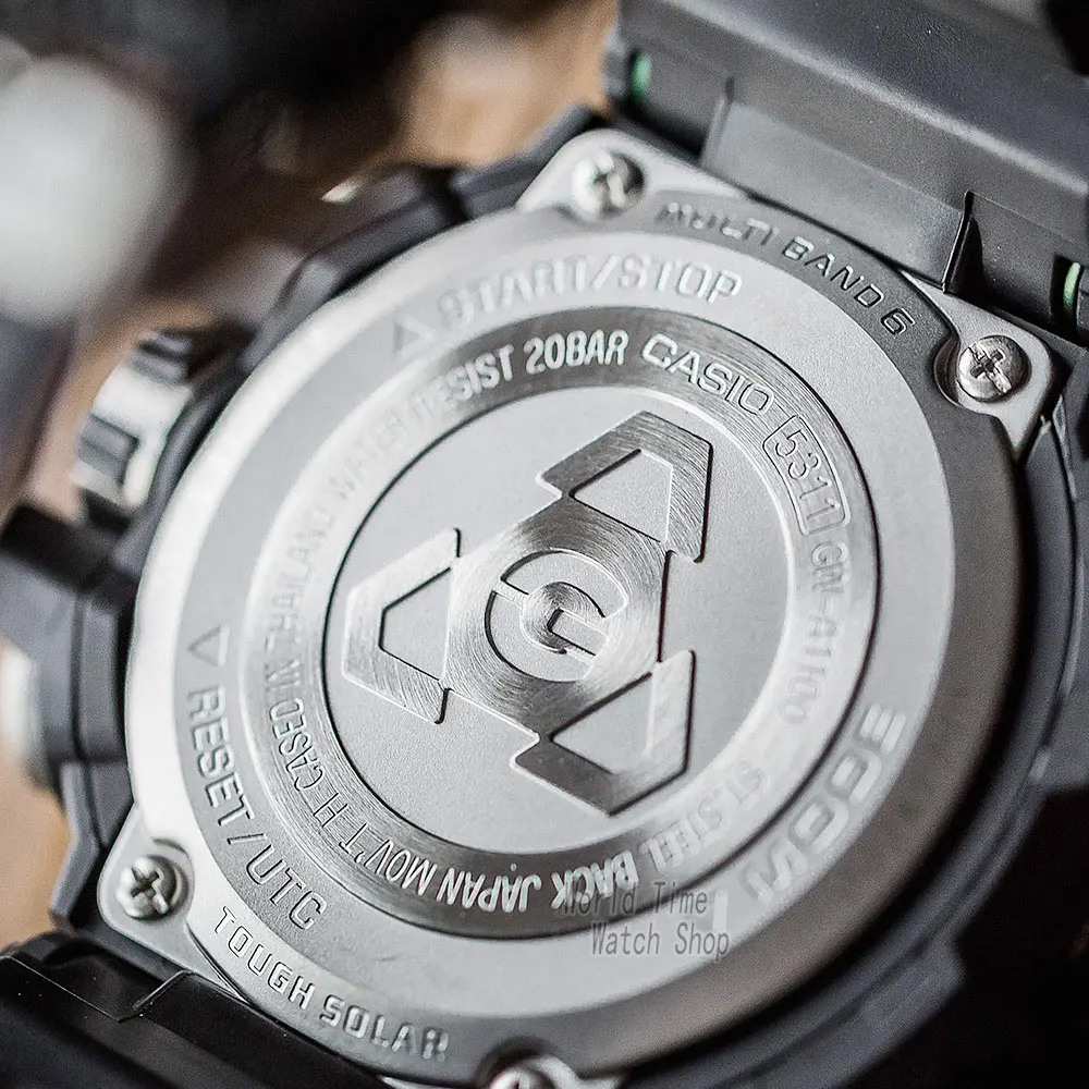 Часы Casio G SHOCK Мужские кварцевые спортивные часы Солнечная 6 Радио таблица