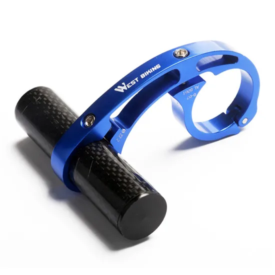 Держатель для велосипедной лампы из углеродного сплава 20 32 мм|Велосипедный руль|