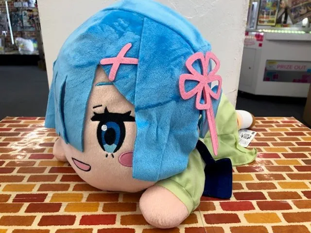 Japan Anime Movie Re:Zero Kara Hajimeru Isekai Seikatsu Emilia Plush Toy Stuffed Dolls 40cm For Christmas