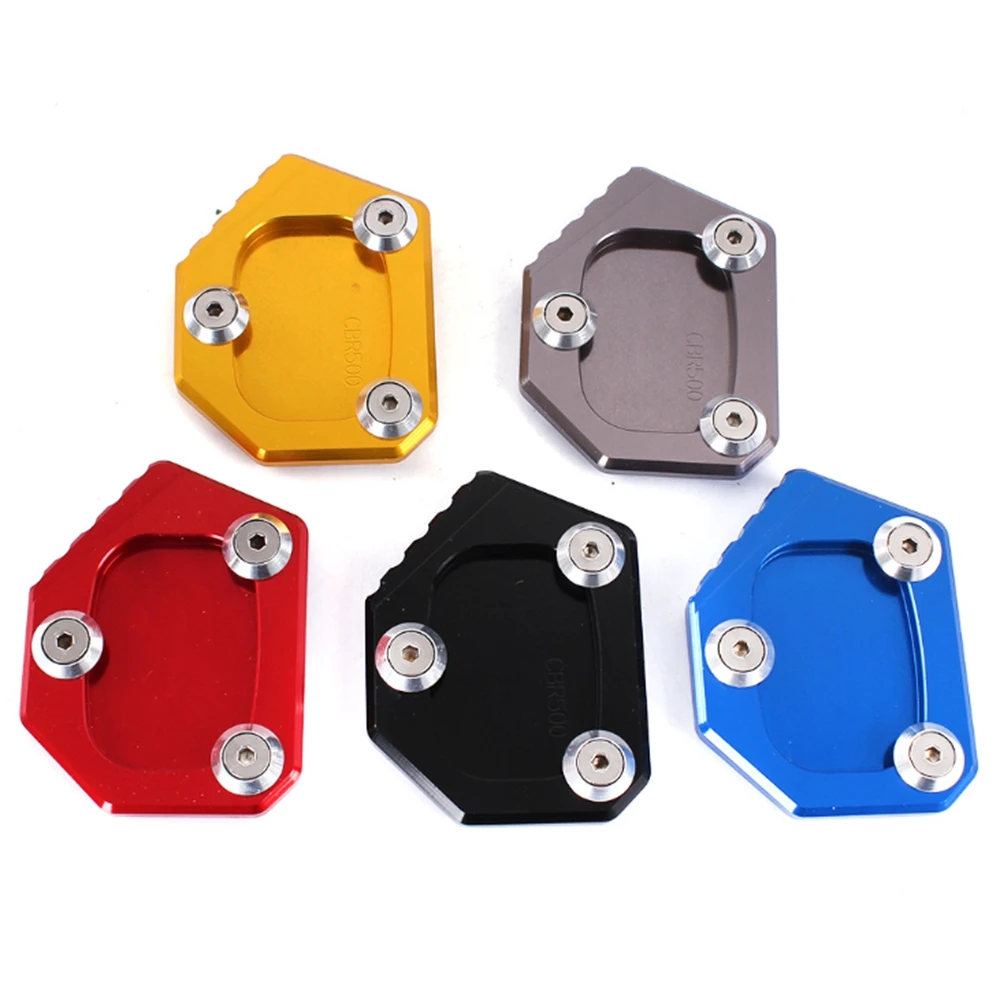 

For Honda NC700S NC700 Integra CBR500R CB500F/X CBR600RR CBR650F CBR600F CNC Motorcycle Kickstand Side Stand Extension Pad Plate