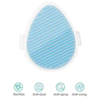 

Mouth Mask Suction Silicone 3-Layer Filter Anti-saliva Anti Dust Mask Face Mask Face Mask for Germs Allergies Pollution
