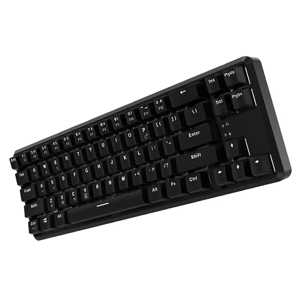 Ajazz K680T Gaming Mechanical Keyboard 68 Keys Wireless Bluetooth / Type-C Wired Gaming Keyboard Blue Black Red Brown Switch