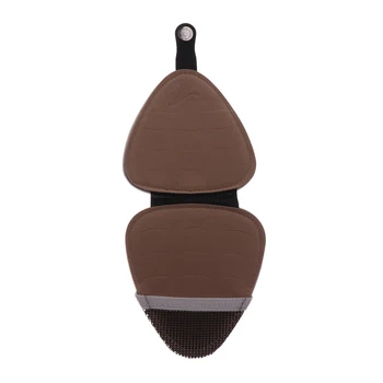 

PU Leather Keychain Guitar Pick Holder String Istrument Replacement Parts
