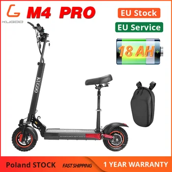 

NEW STOCK KUGOO KIRIN M4 PRO Folding Electric Kick Scooter 48V 500W 18AH 65KM Max Range 45KM/H Max Speed Scooter electric