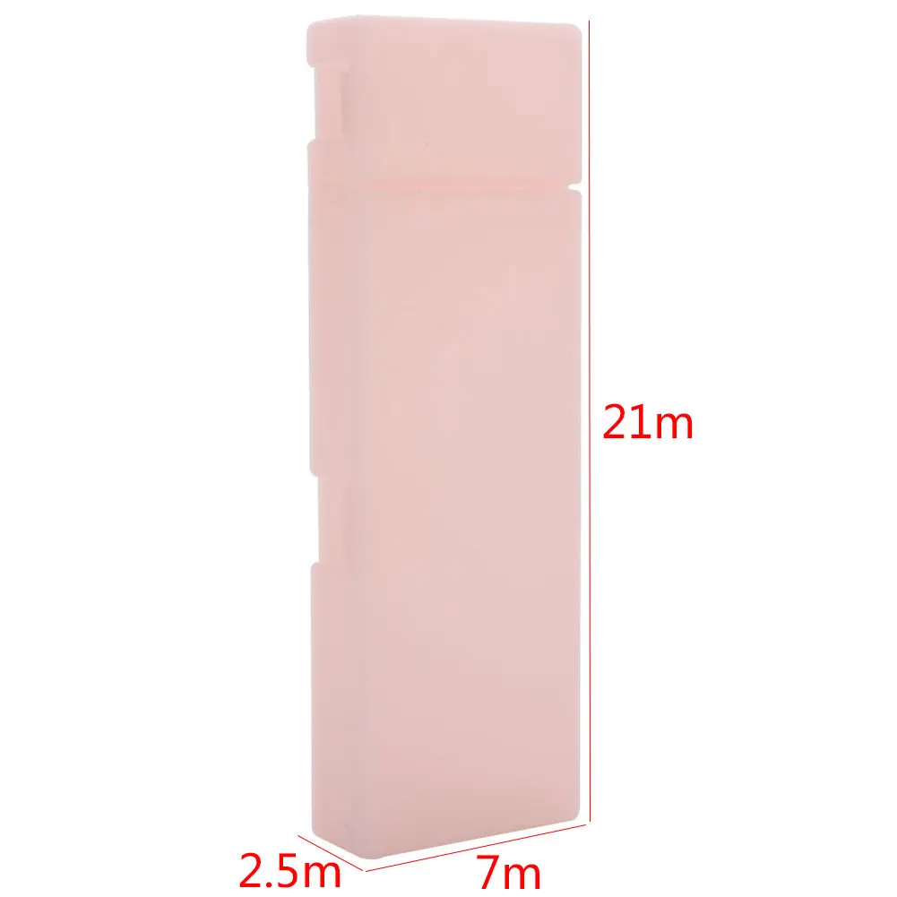 Pencil Case Pen Container Dull Polish PP Crafts Student Stationary Multifunctional Office Desktop Organizer Gift Durable