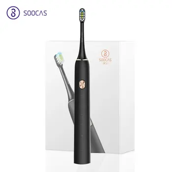

USB Rechargeable Battery Electric Toothbrush with Pressure Sensor Universal Protective Clean Plaque Control DROPSHIPPING