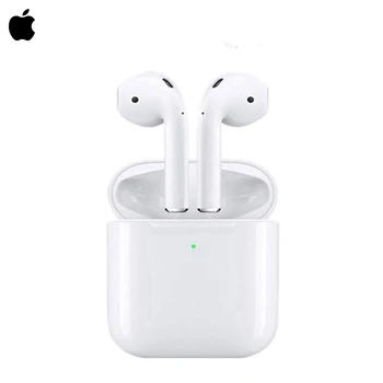 

Original Apple AirPods 2nd Bluetooth Headset with Wireless Charging Case for iPhone iPad MacBook iPod Apple Watch