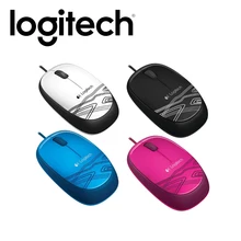 Проводная USB мышь logitech M105 1000 dpi офисная мышь для Mac OS/Windows PC/ноутбука