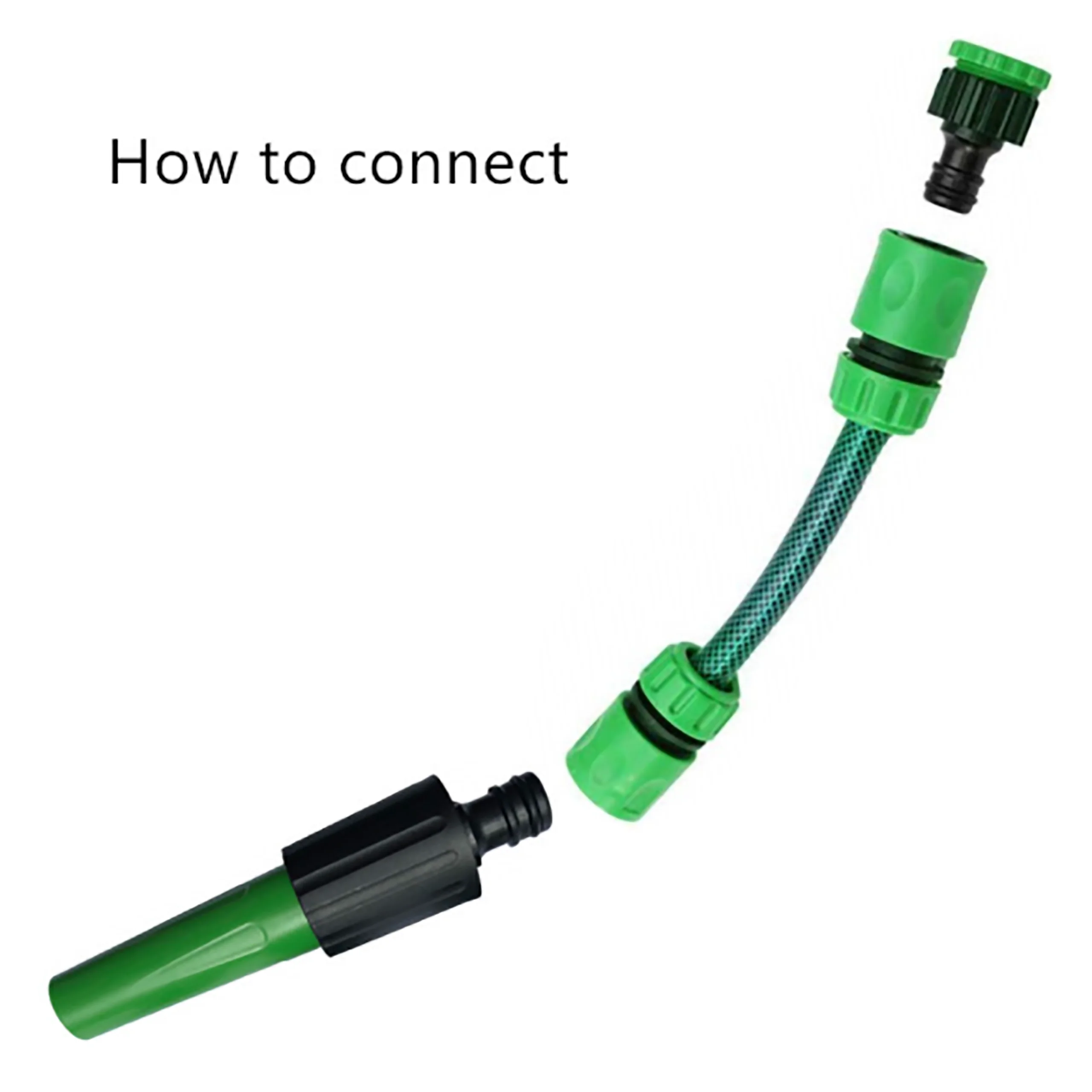 Water Gun Plastic Adjustable Water Gun for Garden Watering Sprinkler High-Pressure Car Washing Floor Cleaning Spray