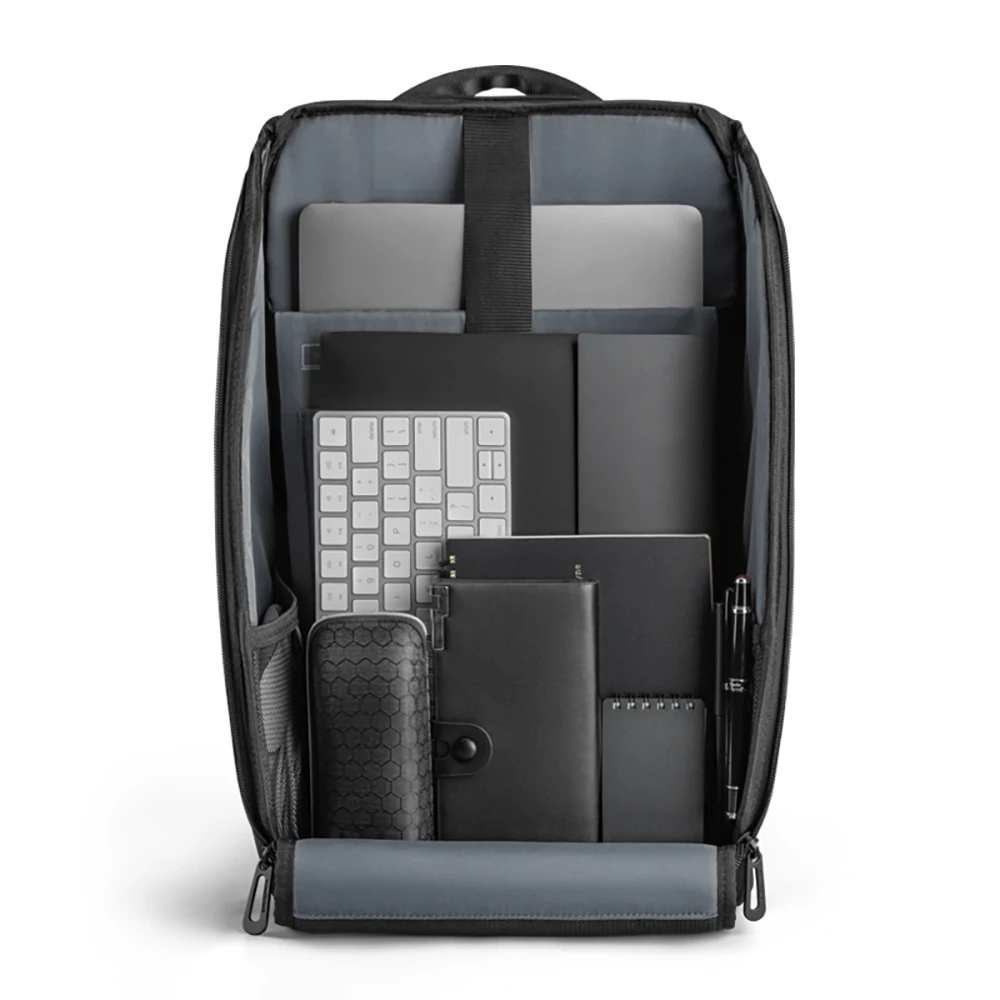 Kingsons Waterproof Men Backpack Foldable Travel Fashion Laptop Backpack 15.6 inch Male School Bags for Teenage Boys 2023 4