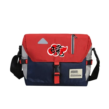

Fashion Cartoon Naruto Shoulder Bag Men's Bag Street Style Riding Messenger Bag Cross Body Bag Leisure Student School Bag