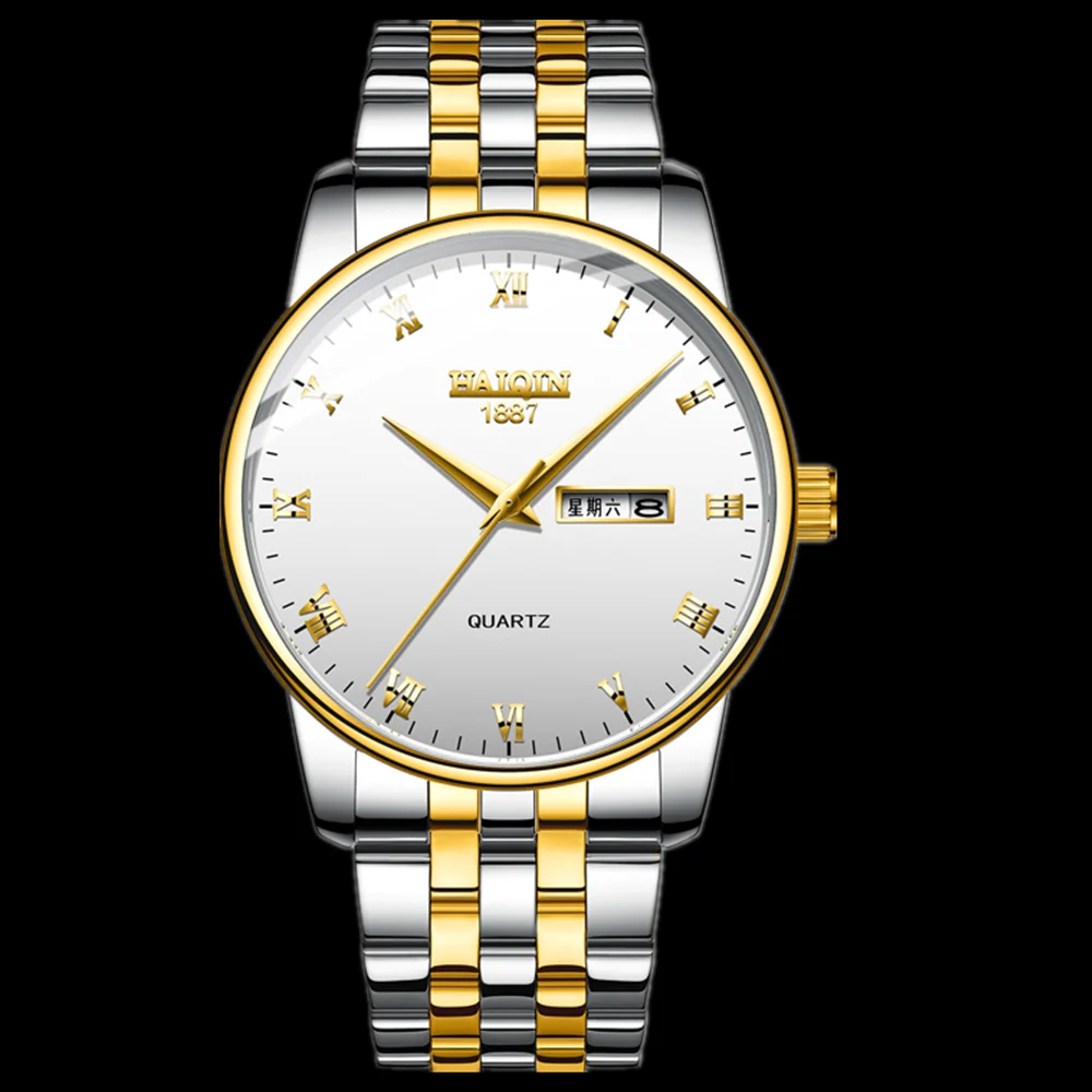 Reloj Hombre 2020 HAIQIN мужские часы модные брендовые Роскошные спортивные военные