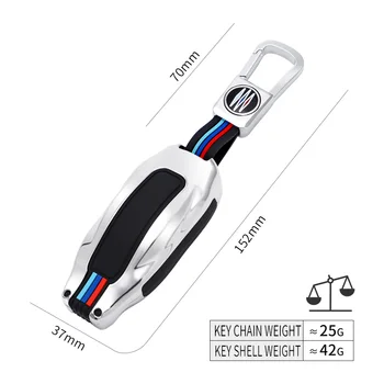 Chiave a distanza per auto in lega di zinco proteggi Cover Shell portachiavi portachiavi per Tesla Model S Model 3 Model X Key protector fit Accessories 5 Chiave a distanza per auto in lega di zinco proteggi Cover Shell portachiavi portachiavi per Tesla Model S Model 3 Model X Key protector fit Accessories - Chiave a distanza per auto in lega di zinco proteggi Cover Shell portachiavi portachiavi per
