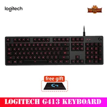 Проводная Механическая клавиатура Logitech G413 полноразмерная