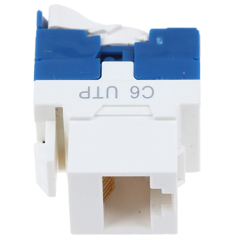 1 шт. CAT6 инструмент меньше Keystone Jack, AMPCOM RJ45 самоблокирующийся Cat.5e Keystone модуль адаптер без пробивочного инструмента необходимые муфты