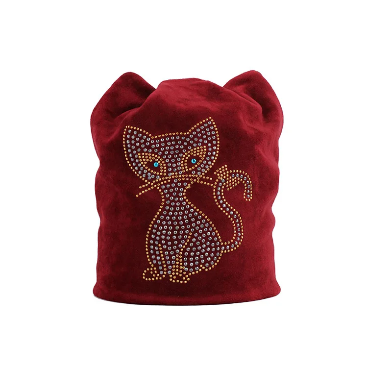 Зимние шапки, модные, одноцветные, для женщин, Skullies Beanie, жемчужная, осенняя шапка для женщин, для девушек, мягкая шапочка, теплая акриловая шапка, Элегантная шляпка