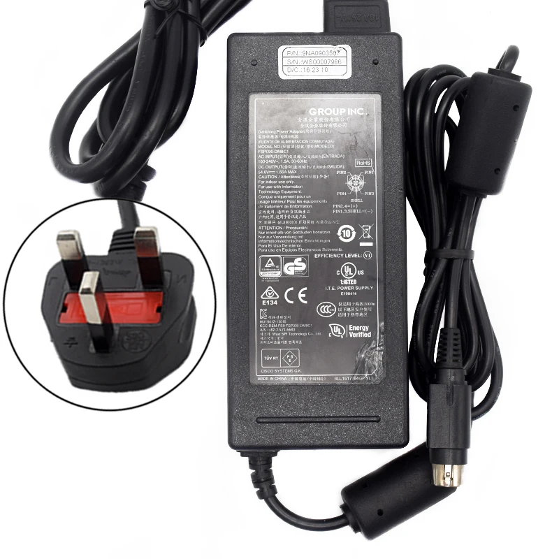 For Linksys LGS308P LGS308 8-Port Business Smart Gigabit PoE Power Supply - Used