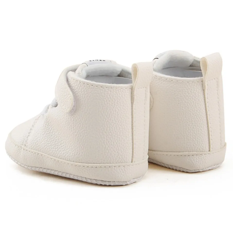 Новое поступление, обувь для новорожденных, первые ходунки из искусственной кожи, осенне-весенние детские кроссовки с мягкой подошвой из искусственной кожи для мальчиков и девочек 0-18 месяцев