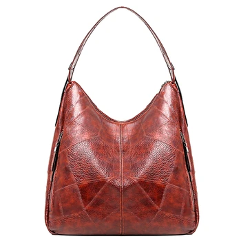 

2020 PU Leather Shoulder Bag For Women High Quality Handbags Fashion Women's Leisure Crossbody Bags Large Capacity Shopping Tote