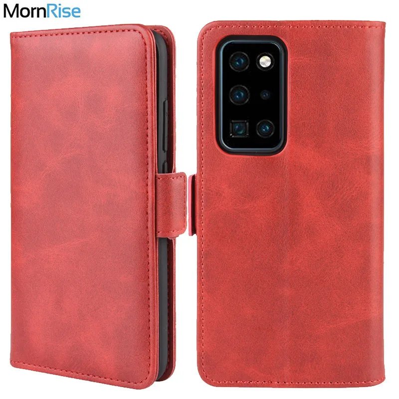 Кожаные чехлы для телефонов Huawei P40 lite / Pro чехол кошелек магнитный книжка