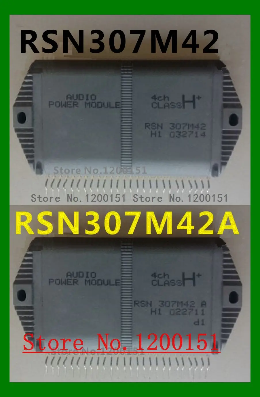 

RSN307M42 MODULES