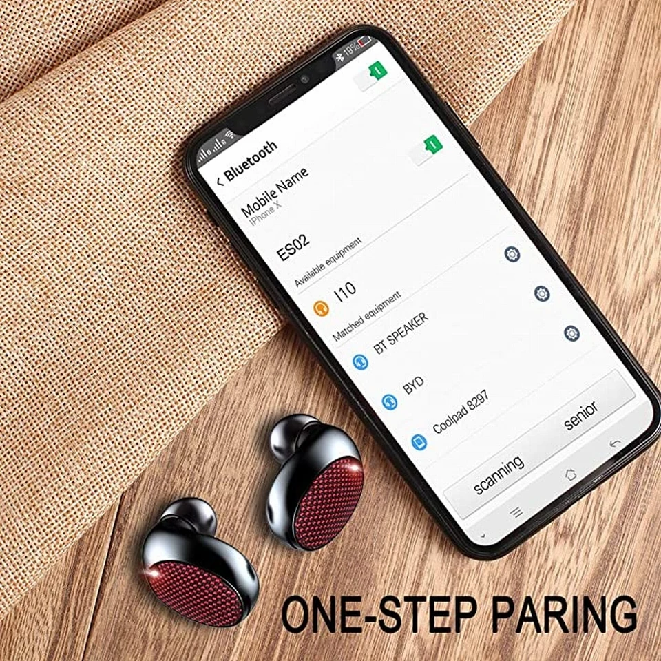 ES02 TWS Wireless Earphones Bluetooth 5 0 Earphone Bluetooth Headphones Earbuds for Xiaomi Bluetooth Earphones for iPhone