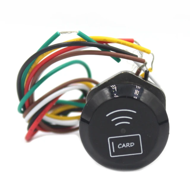 IP65 Waterproof 125Khz 13.56Mhz Reading Head 9-15V RFID Proximity Reader Access Control System Wiegand 26 34 6