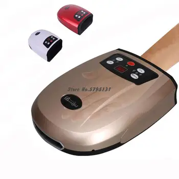 

New Heated Hand Massager Physiotherapy Equipment Pressotherapy Palm Massage Device Air Compression Finger Massager Apparatus