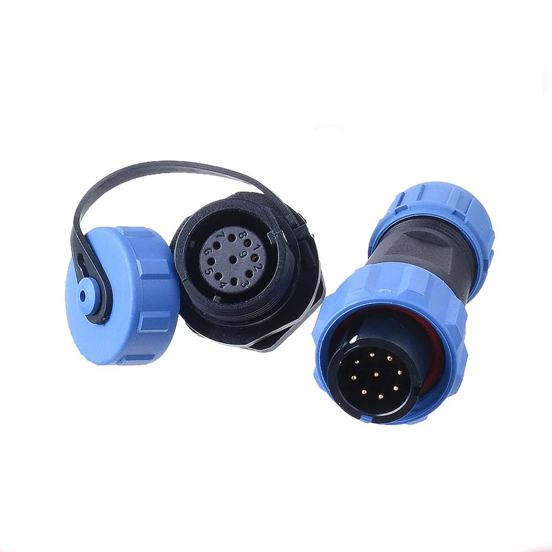 Резьбовая муфта Быстрый замок водонепроницаемый IP68 адаптер припоя Разъем